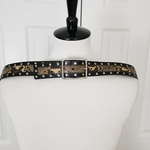 Italian Leather Belt - Size Large - EUC!!